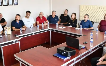 Çanakkale küçük sanayi sitesinde “Sıfır Atık” toplantısı gerçekleştirildi