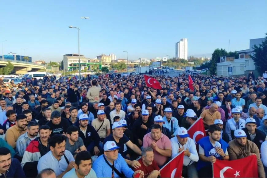 Türk-İş ülke genelinde örgütlü olduğu iş yerlerinde eylemler yaptı