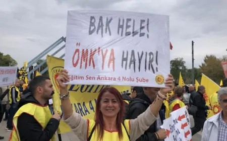 Eğitim emekçileri ÖMK'ye karşı 2 Ekim’de Meclise yürüyecek