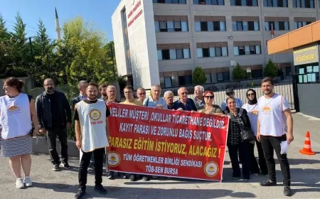 TÖBSEN Bursa: Devlet okulunda eğitim ücretsizdir!