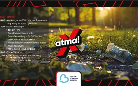 Temiz bir Balıkesir için “Atma Hareketi” başlıyor