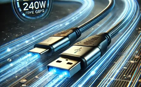 USB4 2.0 Kabloları 80 Gbps Veri Aktarımı ve 240W Güç Desteği ile Geliyor