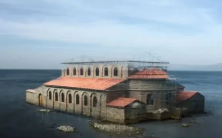 Bursa’da 1500 yıllık batık bazilikanın gizemi gün yüzüne çıkıyor