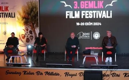 Gemlik Film Festivali 3. kez kapılarını açtı