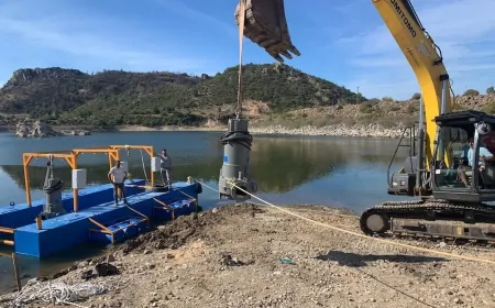 Çanakkale Atikhisar Barajı’nda çalışmalar devam ediyor!