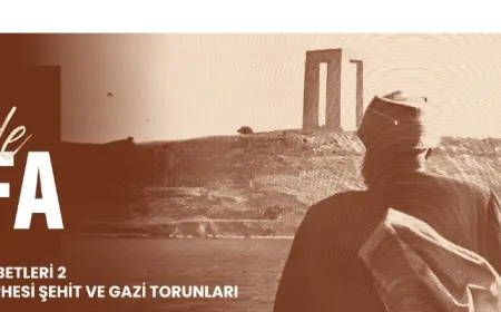 Çanakkale Cephesi Şehit ve Gazi Torunları Çanakkale'de Buluşuyor