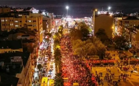 Çanakkale'de 29 Ekim Cumhuriyet Bayramı etkinlikleri