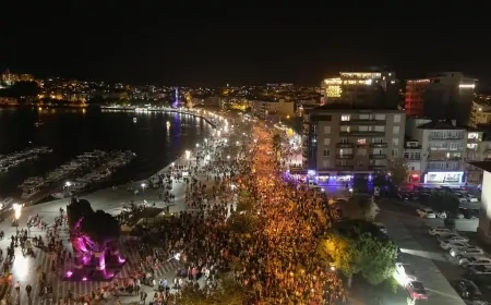 Çanakkale'de Fener Alayı coşkusu!