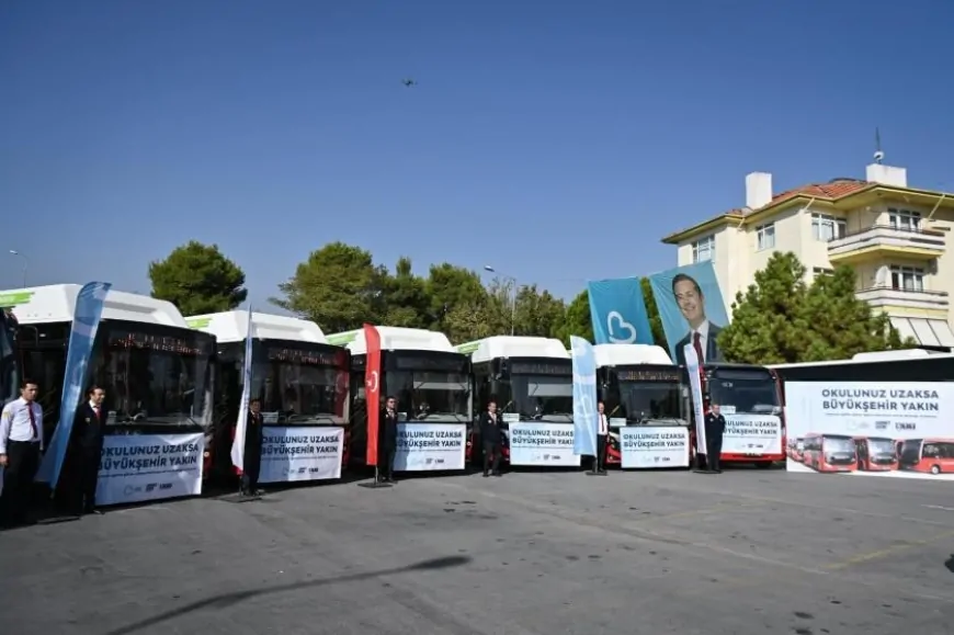 Balıkesir Büyükşehir Belediyesi’nden taşımalı eğitim gören öğrencilere ücretsiz servis