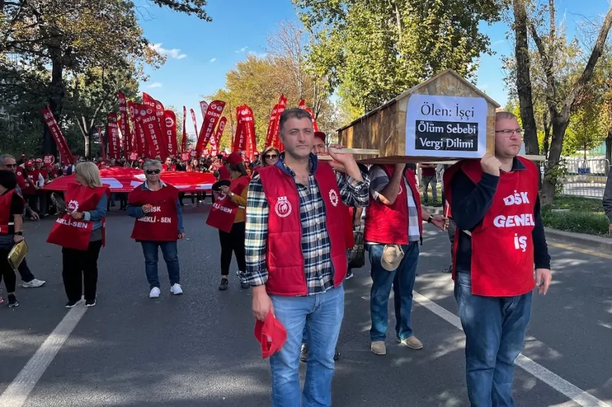 DİSK Ankara’dan seslendi: Artık yeter geçinemiyoruz