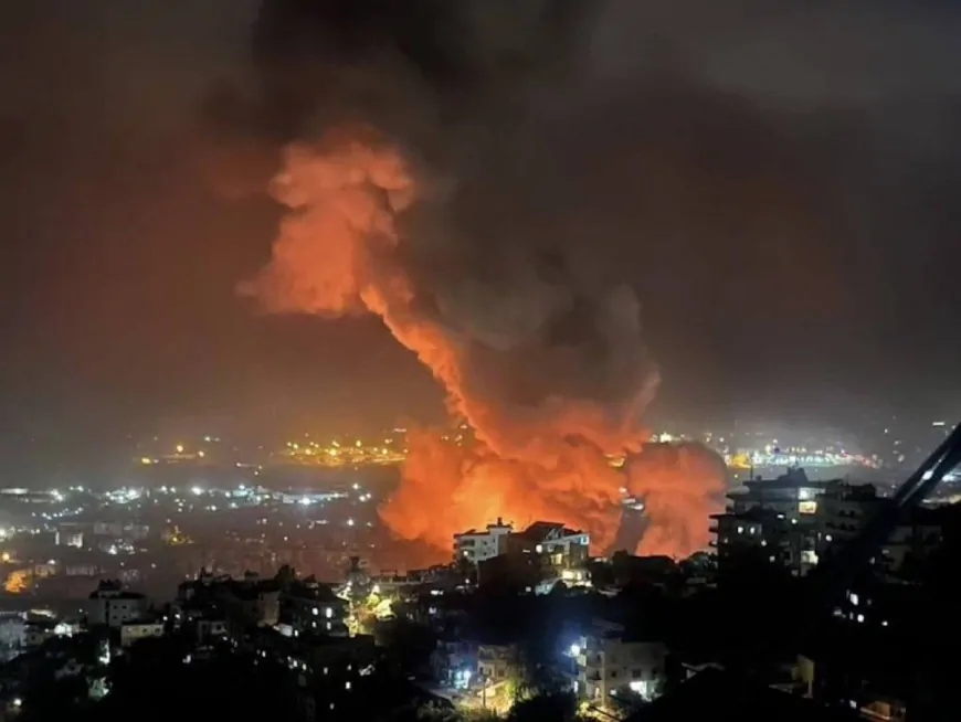 İsrail ordusu: Beyrut'ta bugün 15 noktaya hava saldırısı düzenledik