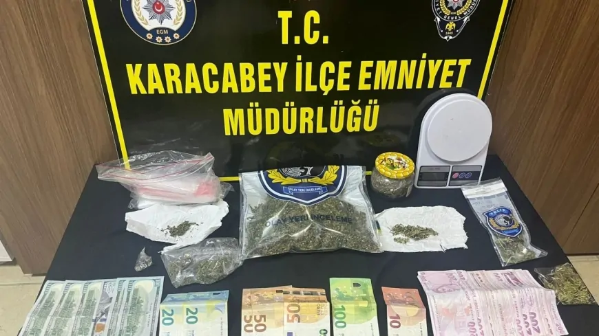 Karacabey'de Uyuşturucu Operasyonu: 5 Kişi Yakalandı