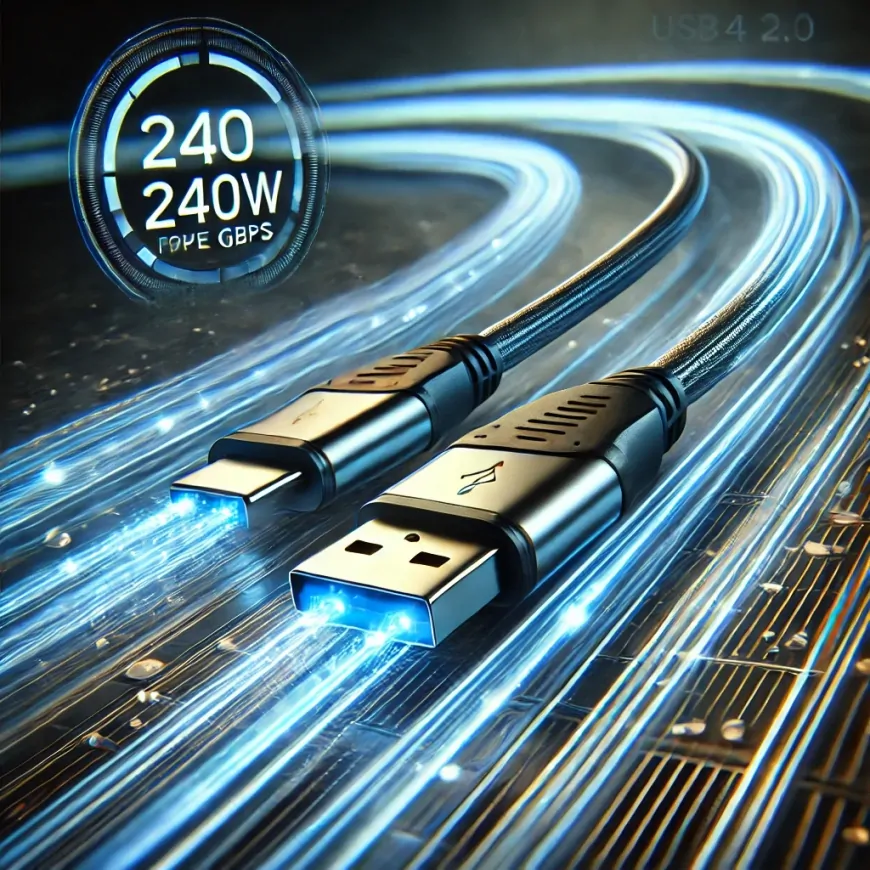 USB4 2.0 Kabloları 80 Gbps Veri Aktarımı ve 240W Güç Desteği ile Geliyor