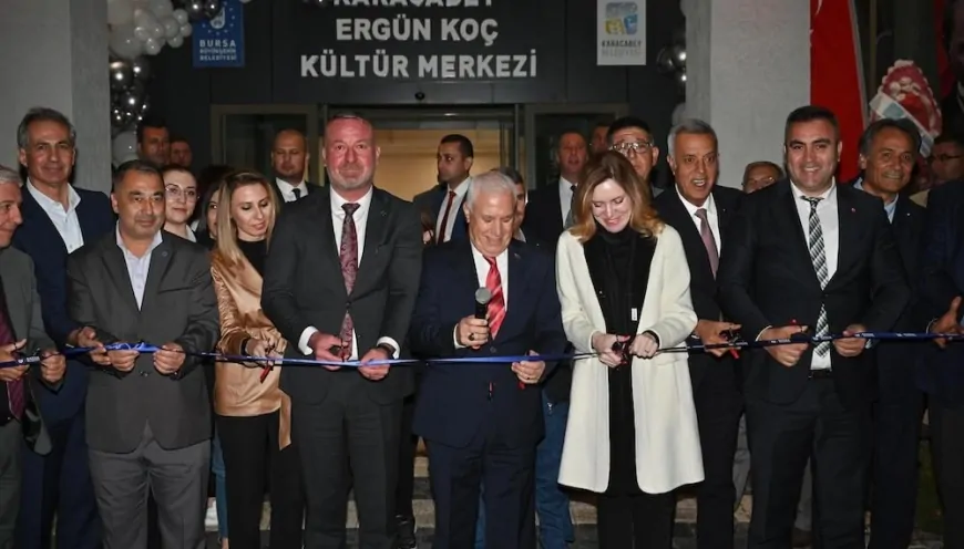 Karacabey Ergün Koç Kültür Merkezi hizmete açıldı