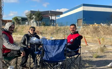 Birleşik Metal-İş, Balıkesir Gesbey fabrikası önünde direnişe başladı