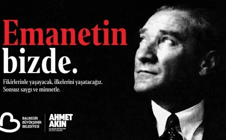 Balıkesir Ata’sını anıyor