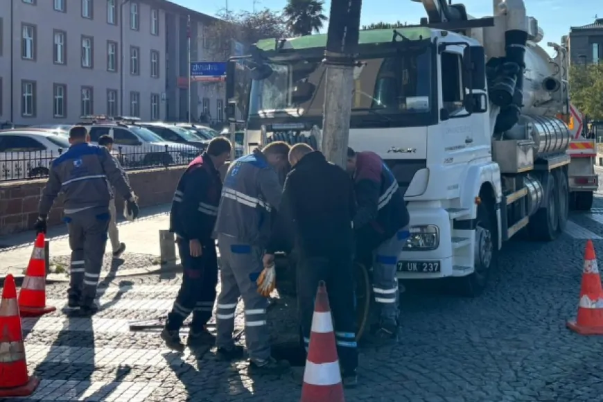 Çanakkale'de yağmur suyu hatlarında yok yok!