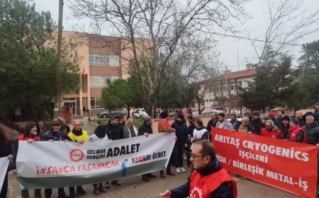 DİSK, Balıkesir'de vergide adalet eylemi gerçekleştirdi!