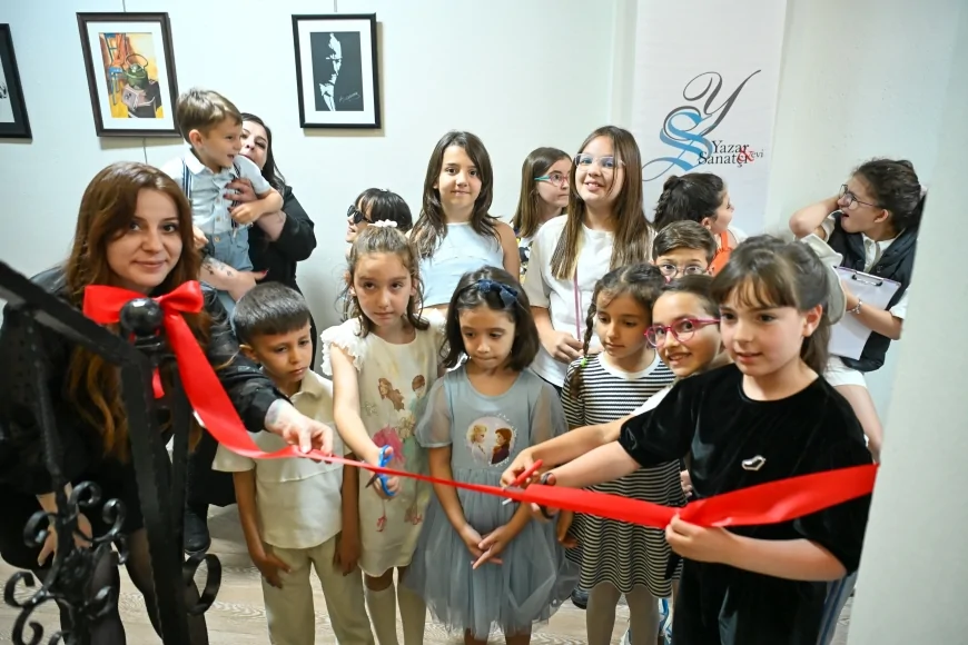 A-Dadalar Resim Sergisi Sanatseverlerle Buluştu