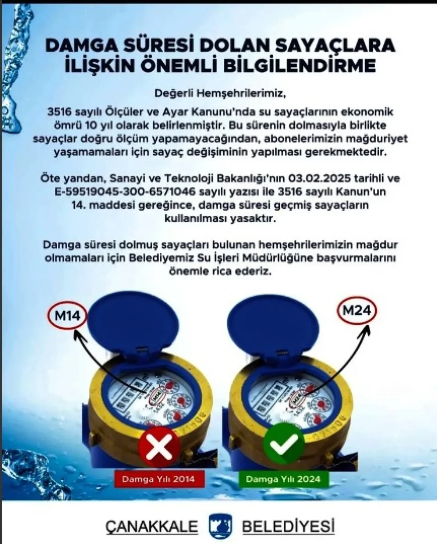 Çanakkale'de Sayaç Değişimi Olacak mı? Vatandaşlar Tepkili
