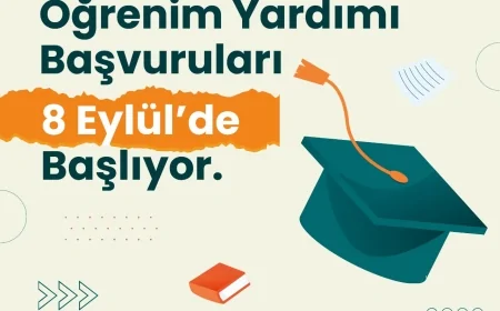 Üniversite Öğrencileri İçin Öğrenim Yardımı Başvuruları 8 Eylül’de Başladı