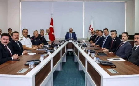 Çanakkale’de güvenlik ve asayiş toplantısı gerçekleştirildi