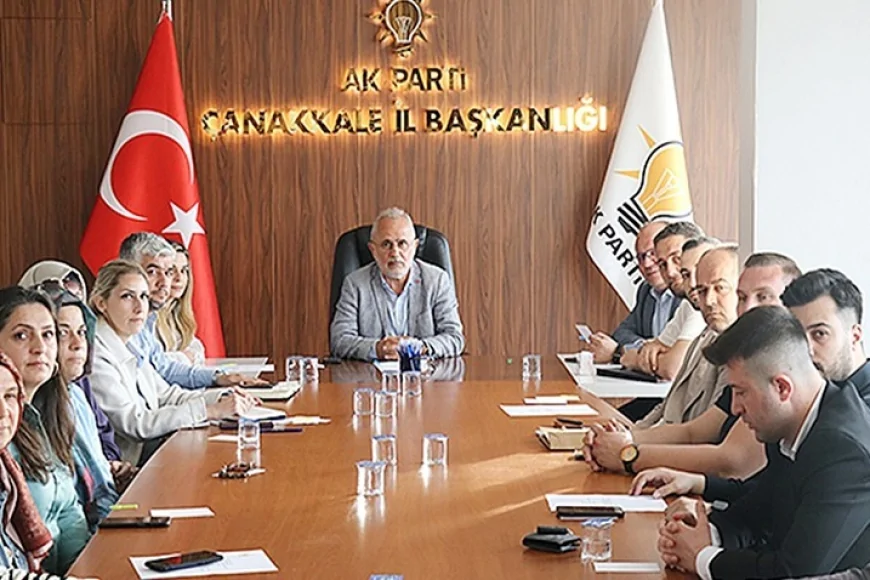 AKP’de istifa depremi: Çanakkale İl Başkanı Göktürk görevinden ayrıldı