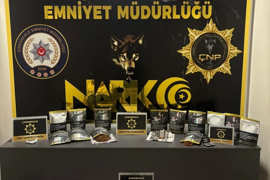 Çanakkale’de Uyuşturucu Operasyonunda 2 Şüpheli Tutuklandı