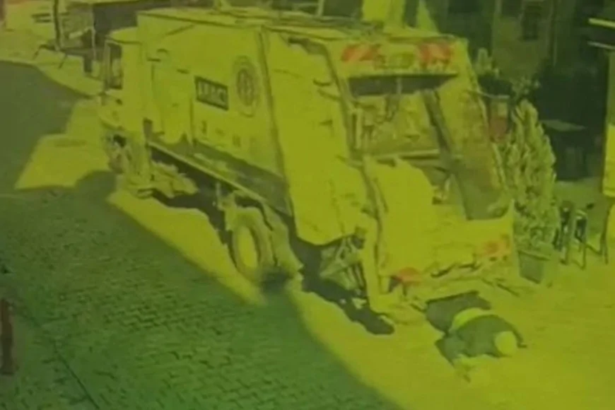 Çanakkale’de geri dönüşüm kamyonu ezdiği kişi hayatını kaybetti