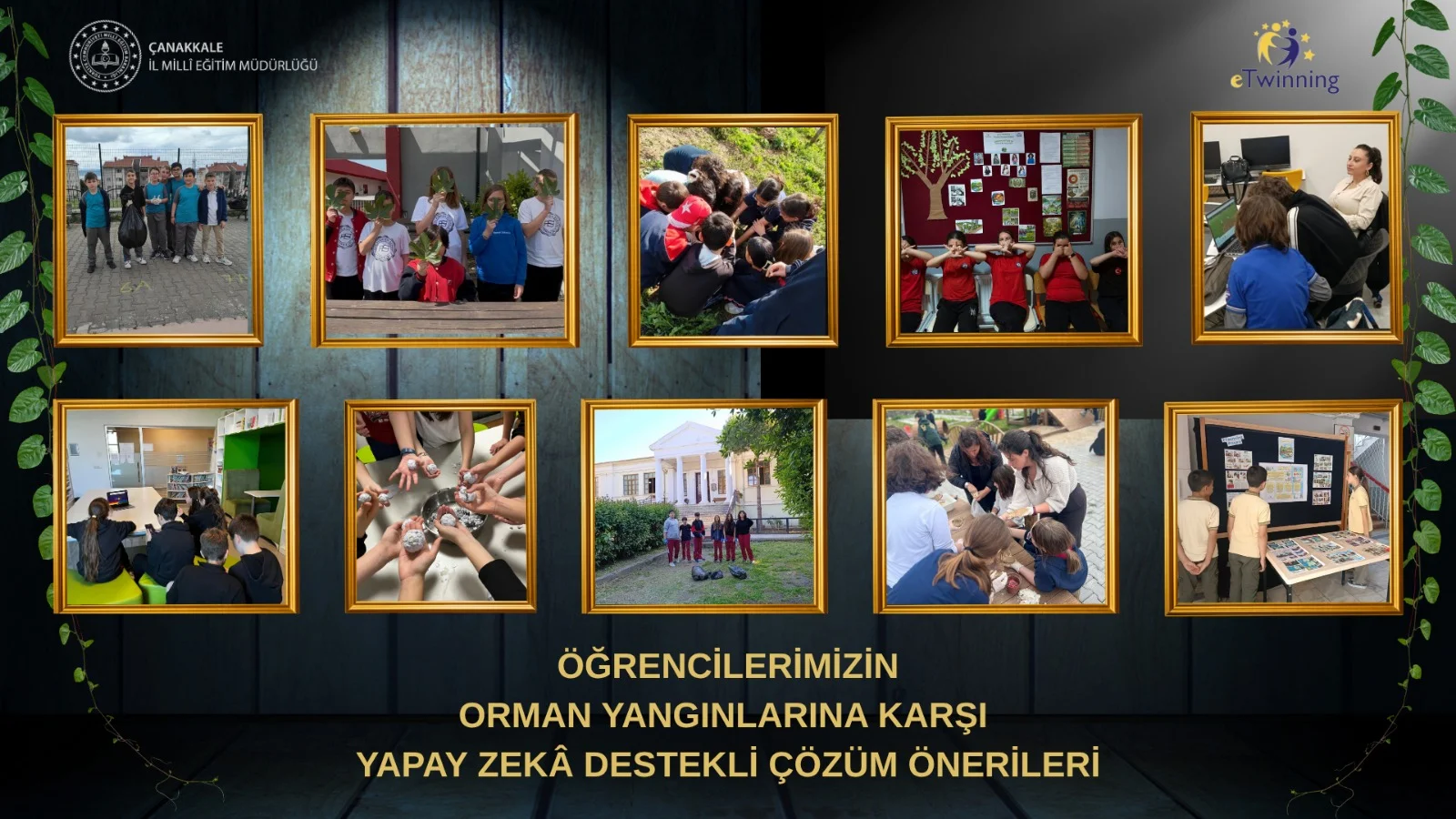 Çanakkale ve Balıkesirli Öğrencilerden Orman Yangınlarına Karşı Yapay Zekâ Hamlesi