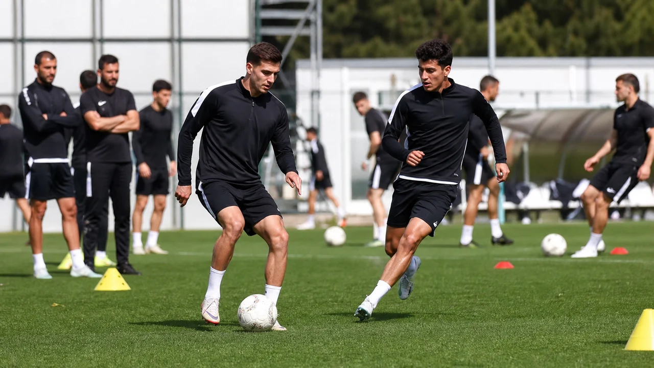 Beşiktaş’ta Miretti ve Poku İlk Antrenmanına Çıktı