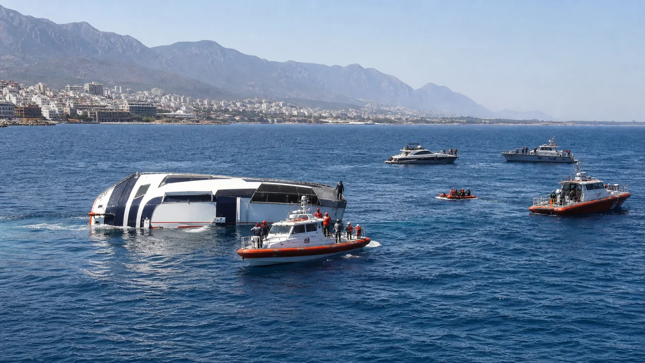 CANLI | Girne’deki Gemi Faciasında 3 Günlük Ulusal Yas İlan Edildi: 18 Kişi Aranıyor