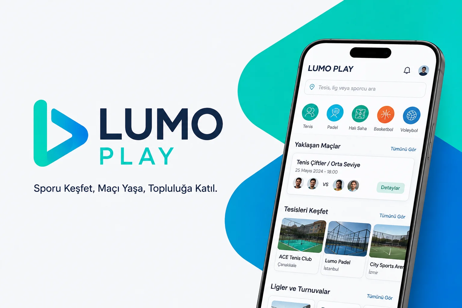 Türk Girişiminden Sporda Yeni Dönem: Lumo Play Sporcular ve Tesisleri Aynı Platformda Buluşturuyor