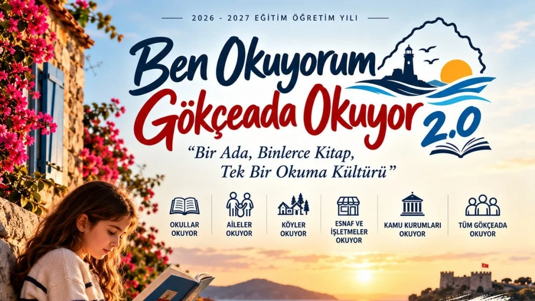 Gökçeada’da ortak okuma saati: Her salı 20.00–20.30 arası